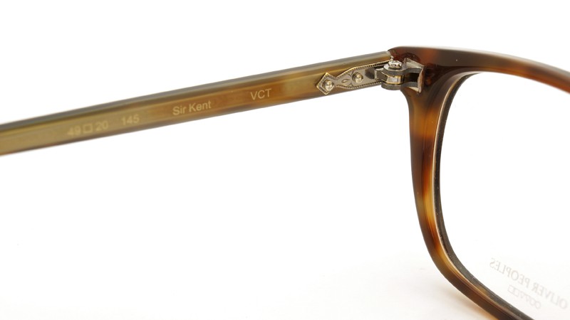 OLIVER PEOPLES (オリバーピープルズ)  × MILLER'S OATH (ミラーズ オース) 限定生産 カプセルコレクション [ SIR SERIES AT MILLER'S OATH ] Sir Kent Vintage Classic Tortoise 9