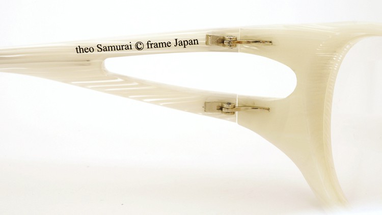 FACTORY900 (ファクトリー900) × theo (テオ) コラボレーション メガネ theo by Factory900 theo samurai col.5 ホワイトサンド 8