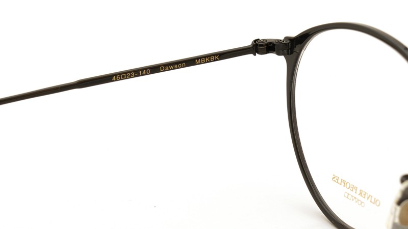 OLIVER PEOPLES Dawson オリバーピープルズ DAWSON MBK-BK 9