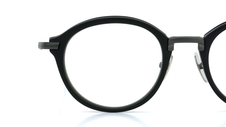 THOM BROWNE メガネ 生産終了通販 TB-011-E 49size MATTE-BLACK_BLACK 