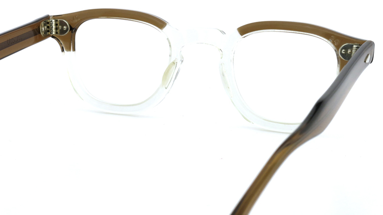 vintage TART OPTICAL メガネフレーム 50s ARNEL BROWN-CLEAR 42-24 (v1) 7