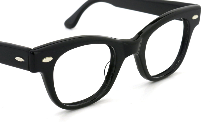 vintage TART OPTICAL メガネフレーム 50s COUNTDOWN BLACK 44-24 (n3) 6