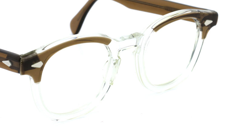 vintage TART OPTICAL メガネフレーム 50s ARNEL BROWN-CLEAR 46-22 (v2) 6