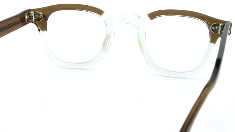 vintage TART OPTICAL メガネフレーム 50s ARNEL BROWN-CLEAR 46-22 (v1) 7