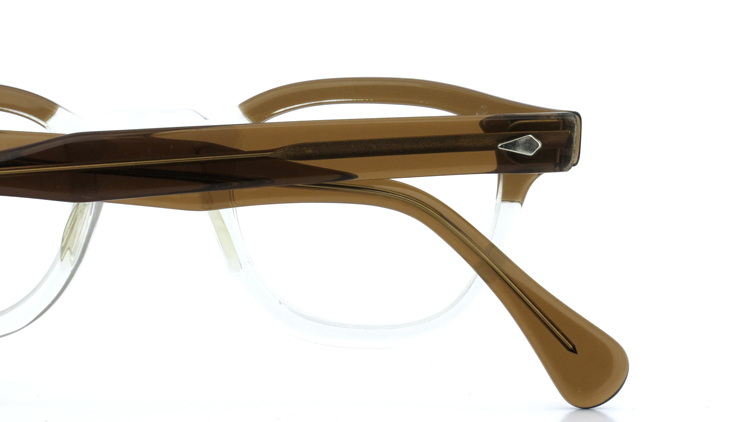 vintage TART OPTICAL メガネフレーム 50s ARNEL BROWN-CLEAR 46-22 (v1) 11