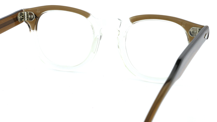 vintage TART OPTICAL メガネフレーム 50s ARNEL BROWN-CLEAR 46-22 (v2) 7