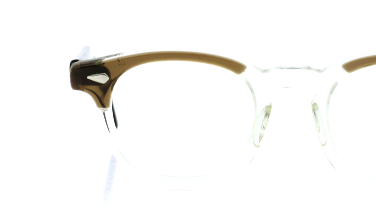 vintage TART OPTICAL メガネフレーム 50s ARNEL BROWN-CLEAR 46-22 (v2) 13