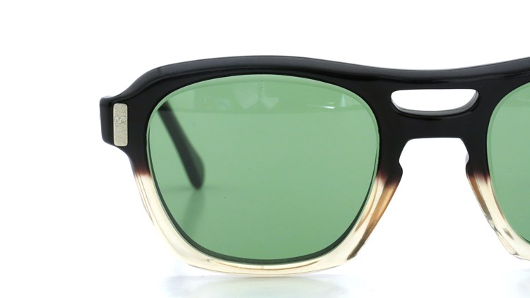 American Optical アメリカンオプチカル (AO)Vintage ヴィンテージ サングラス Industrial Protective Eyewear Brown-clear-gradation GleenLense 48-20 14