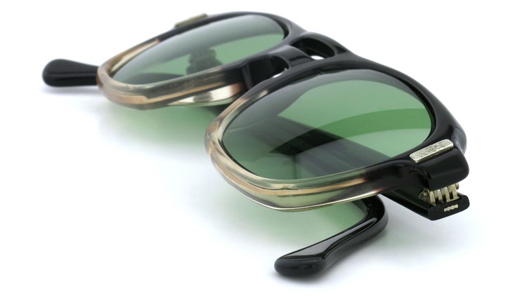 American Optical アメリカンオプチカル (AO)Vintage ヴィンテージ サングラス Industrial Protective Eyewear Brown-clear-gradation GleenLense 48-20 11