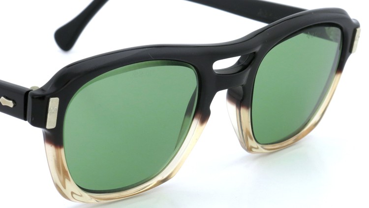 American Optical アメリカンオプチカル (AO)Vintage ヴィンテージ サングラス Industrial Protective Eyewear Brown-clear-gradation GleenLense 48-20 6