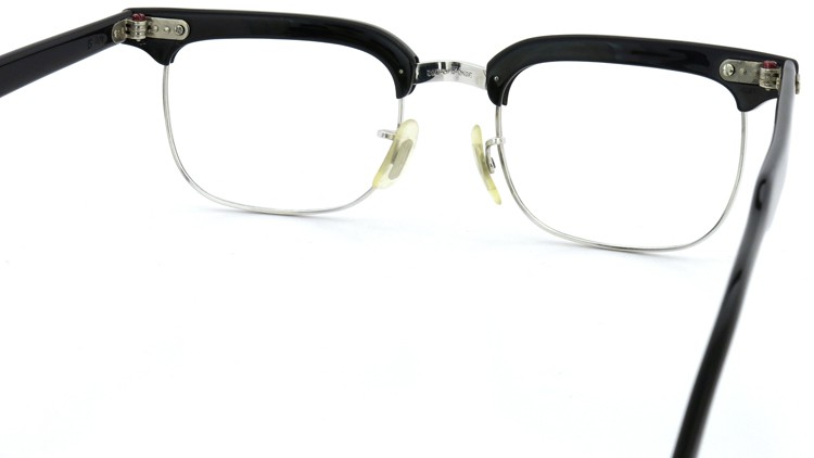 American Optical アメリカンオプチカル (AO)Vintage ヴィンテージ BRONX ブロンクス 1/10-12KGF Black-Wood 48-20 7