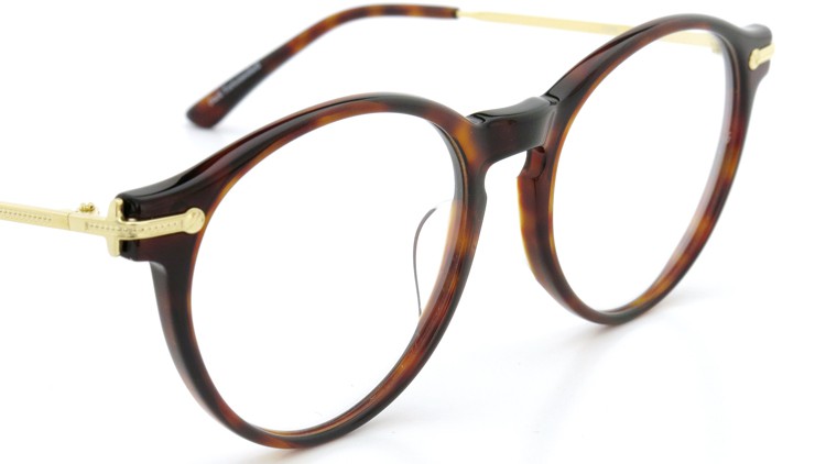 Oliver Goldsmith オリバーゴールドスミス YORK Dark Tortoise/Gold 6