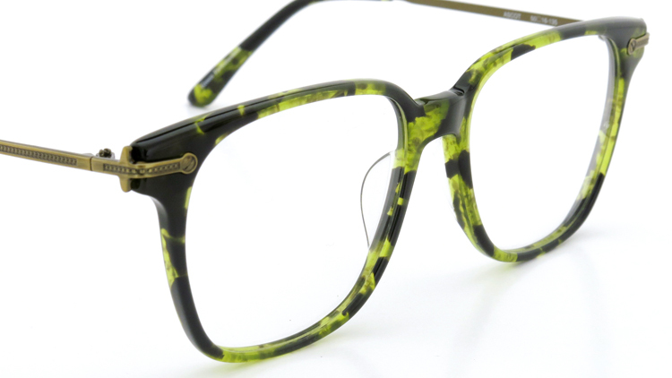 Oliver Goldsmith オリバーゴールドスミス ASCOT Green Tortoiseshell/Gold ６