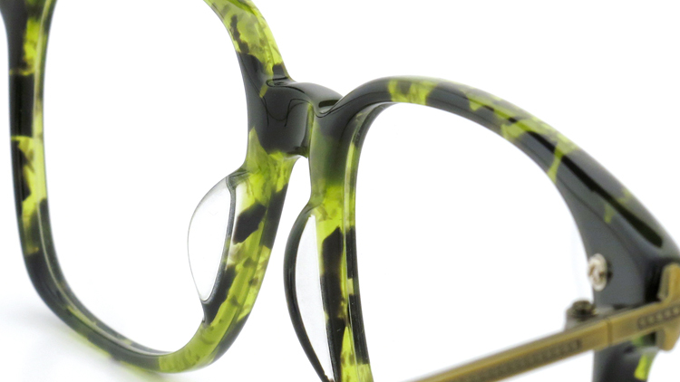 Oliver Goldsmith オリバーゴールドスミス ASCOT Green Tortoiseshell/Gold ８