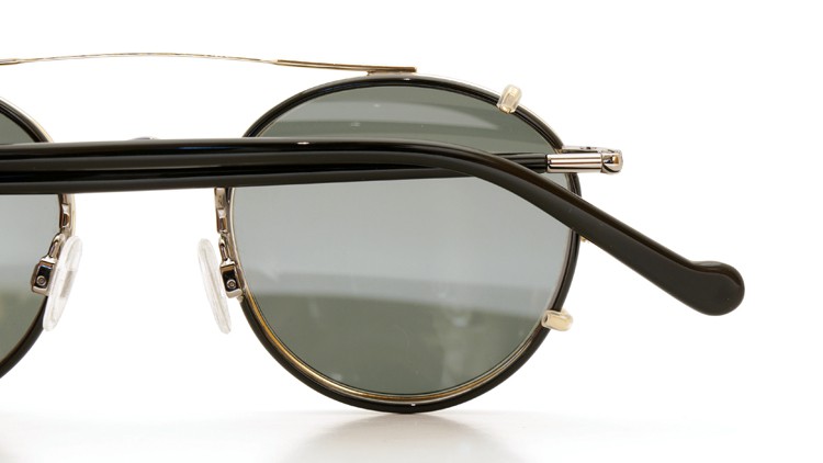 MOSCOT（モスコット） ZEV Col.Black/Gunmetal メガネフレーム+クリップオンサングラス セット 12