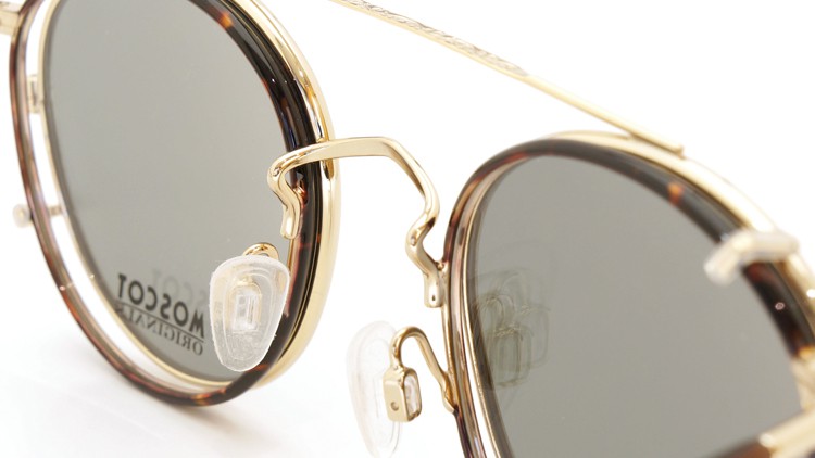 MOSCOT（モスコット） ZEV Col.Tortoise/Gold メガネフレーム+クリップオンサングラス セット 8