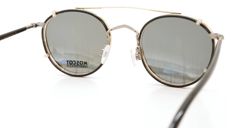 MOSCOT（モスコット） ZEV Col.Black/Gunmetal メガネフレーム+クリップオンサングラス セット 7