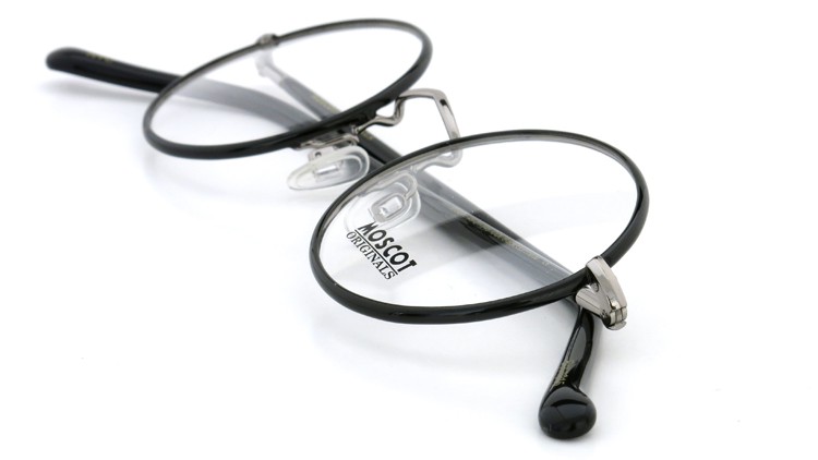 モスコット MOSCOT 丸メガネ通販 EISEN エイゼン Col.Black/Gunmetal (正規取扱店：ポンメガネ大宮) 正規取扱