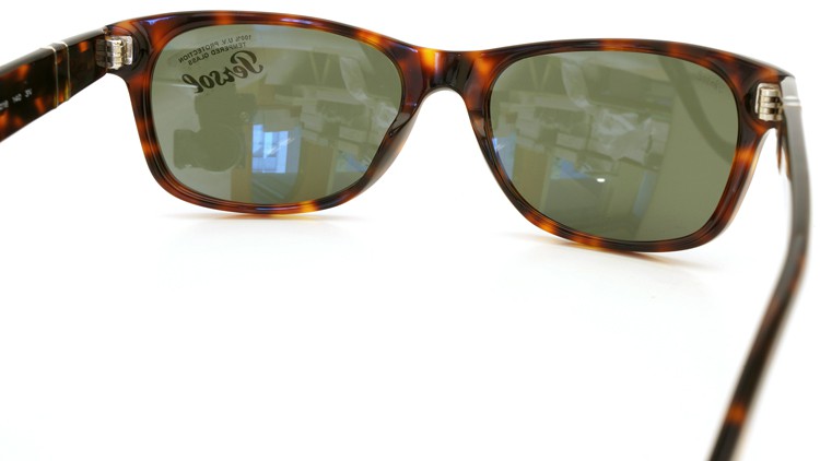 Persol (ペルソール) サングラス 2953-S 24(べっ甲柄) ／31(グリーンレンズ) 56size 7