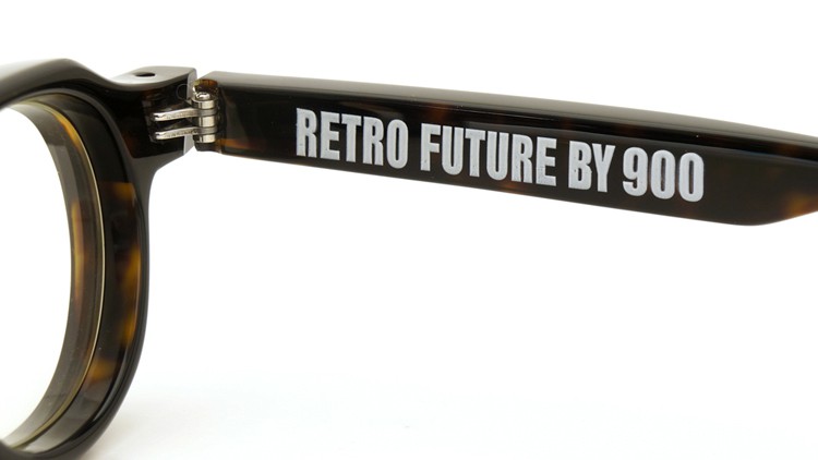 RETRO FUTURE BY 900(レトロ フューチャー バイ 900) メガネ RF-001 COL.172ダークトートイズ 10