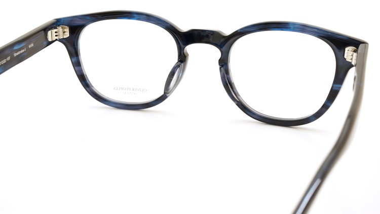 OLIVER PEOPLES (オリバーピープルズ) メガネ Sheldrake-J ネイビーマーブル 7