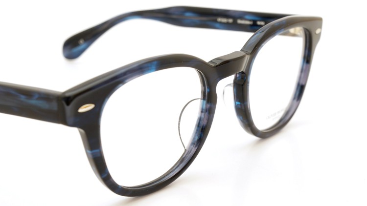 OLIVER PEOPLES (オリバーピープルズ) メガネ Sheldrake-J ネイビーマーブル 6