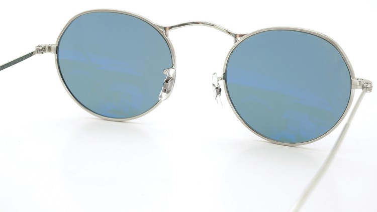 OLIVER PEOPLES (オリバーピープルズ) サングラス M-4 シルバー Limited Edition 雅 ブルーガラスレンズ 7