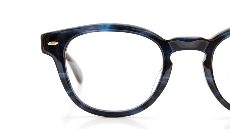 OLIVER PEOPLES (オリバーピープルズ) メガネ Sheldrake-J ネイビーマーブル 15