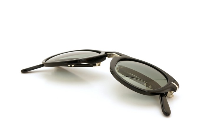 Persol 折りたたみサングラス 714-SM Steve McQueen Special Edition ブラック ／グレーグラデーション) 52size 19