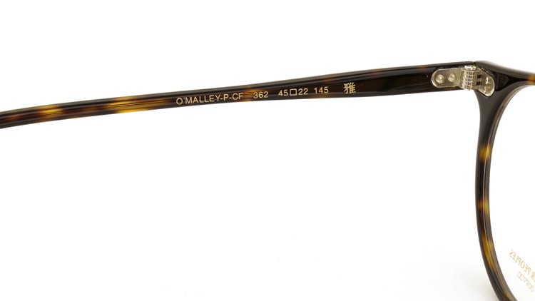 OLIVER PEOPLES (オリバーピープルズ）メガネ O'MALLEY-P-CF 362 Limited Edition 9