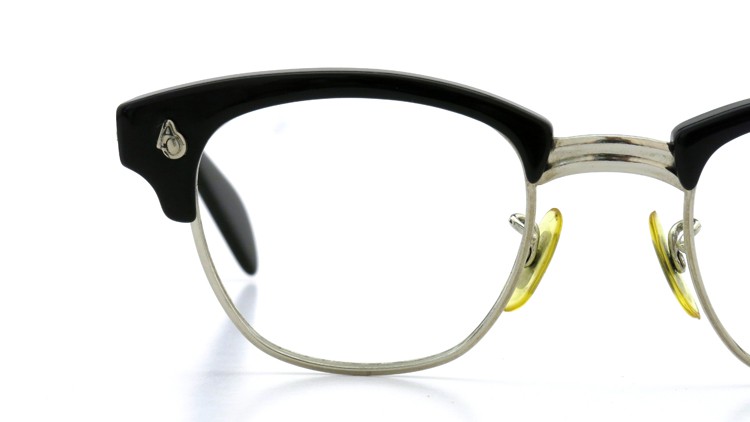 American Optical Vintage 1960s〜1980s サーモント AO鋲 Black/Silver 46-22 14