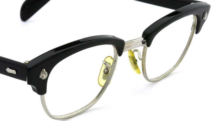 American Optical Vintage 1960s〜1980s サーモント AO鋲 Black/Silver 46-22 6