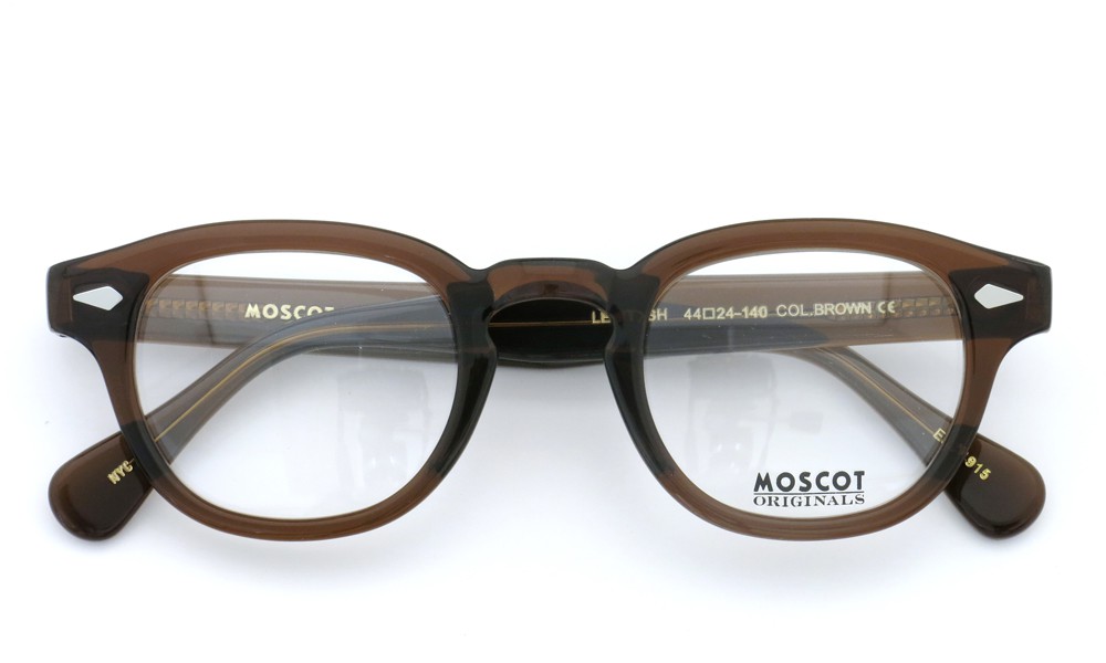 ペア MOSCOT モスコット レムトッシュ 眼鏡 メガネ メタルブラック