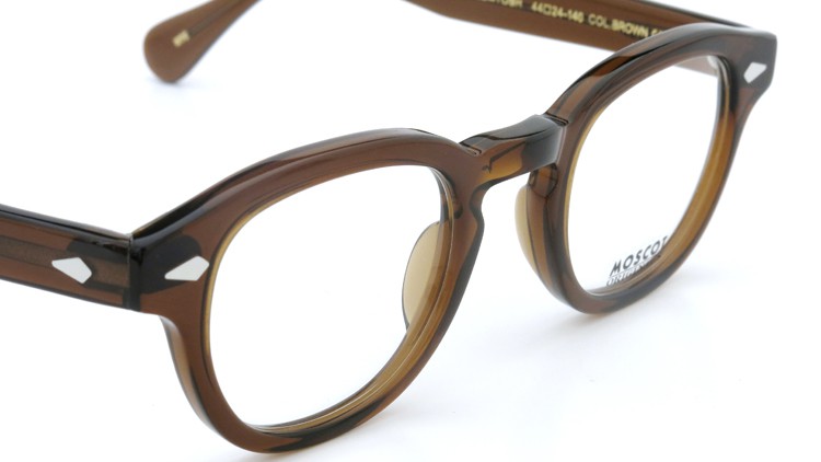 MOSCOT (モスコット) LEMTOSH レムトッシュ Col.BROWN 44size 6