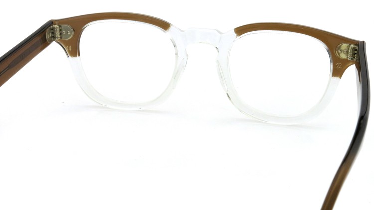 TART Optical タートオプティカル ヴィンテージ メガネ ARNEL アーネル BROWN SM-CLEAR 46-24 7