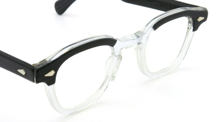 TART Optical タートオプティカル ヴィンテージ メガネ ARNEL アーネル BLACKWOOD-CLEAR 44-24 6