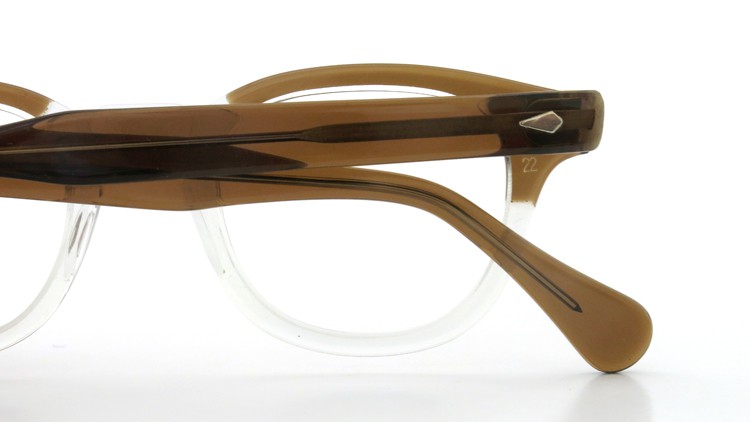 TART Optical タートオプティカル ヴィンテージ メガネ ARNEL アーネル BROWN SM-CLEAR 46-24 13