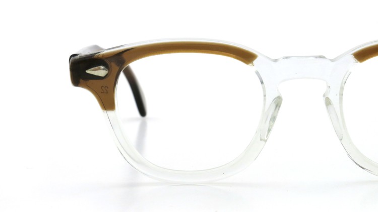 TART Optical タートオプティカル ヴィンテージ メガネ ARNEL アーネル BROWN SM-CLEAR 46-24 14