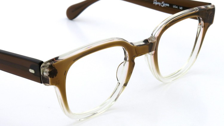 Regency Eyewear レジェンシーアイウェア メガネ BRYAN ブライアン BR-459 44-24 BROWN-SMOKE American made 6