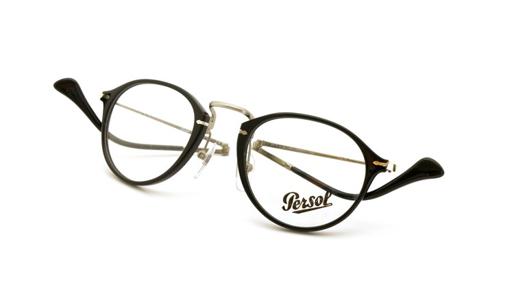 Persol (ペルソール) 折りたたみメガネ Reflex Edition 3075-V-M 95(ブラック) 49size 19