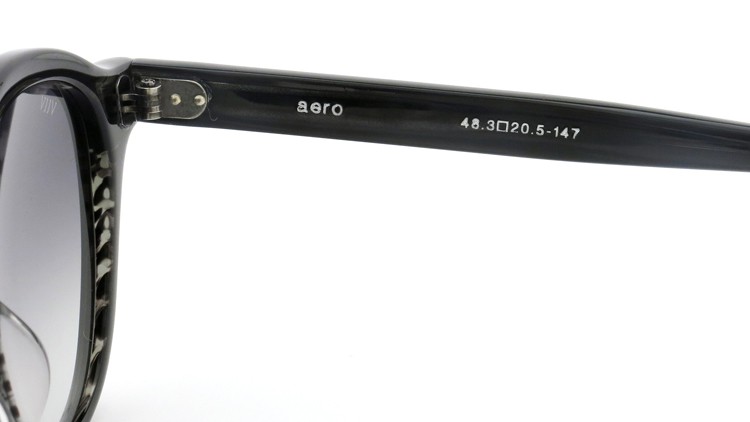 OAMC（オーバーオールマスタークロス）サングラス aero エアロ 48size BLACK SASA/GREY 1/2 10