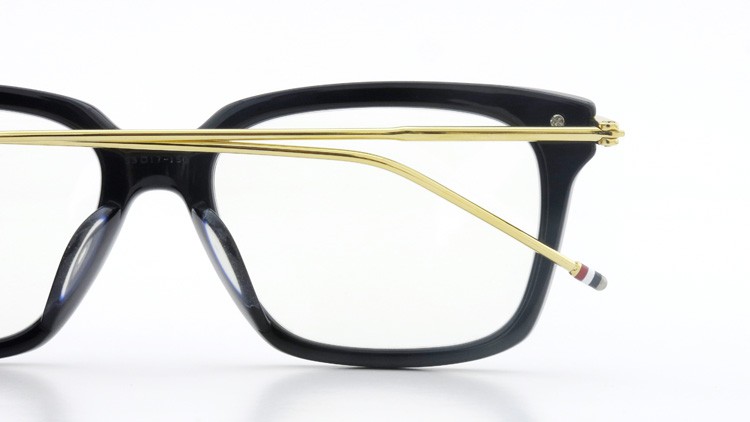 トムブラウン メガネ THOM BROWNE TB-701 D-NVY-GLD 海外限定53サイズ 14