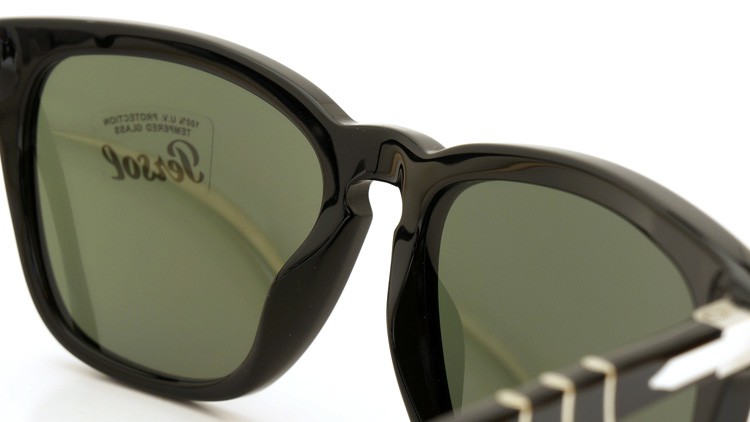 Persol (ペルソール) サングラス 3024-S 95(ブラック) ／31(グリーンレンズ) 55size 8