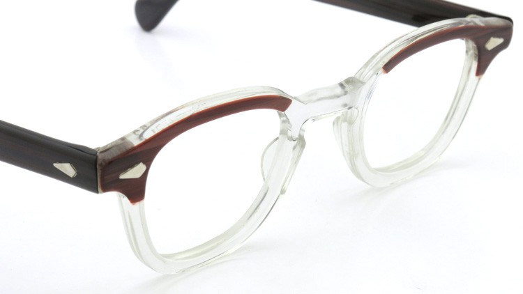 TART OPTICAL タートオプティカル ヴィンテージ メガネ ARNEL アーネル REDWOOD-CLEAR 42-24 6