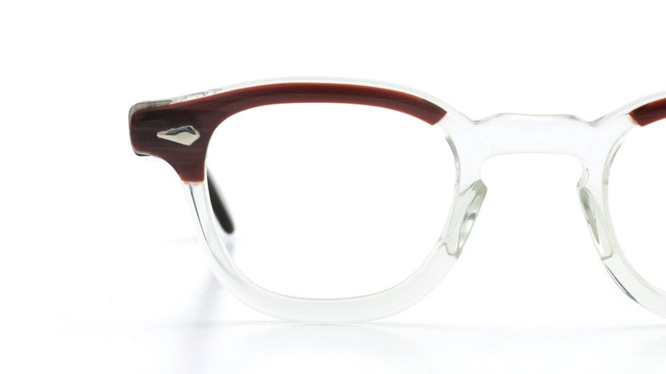 TART OPTICAL タートオプティカル ヴィンテージ メガネ ARNEL アーネル REDWOOD-CLEAR 46-24 14