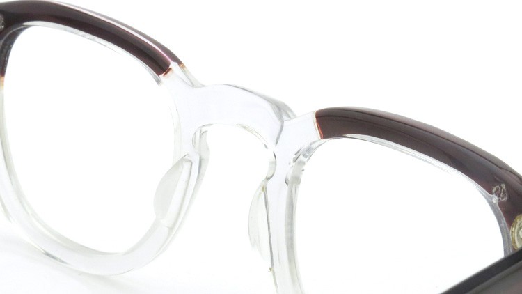 TART OPTICAL タートオプティカル ヴィンテージ メガネ ARNEL アーネル REDWOOD-CLEAR 46-24 8