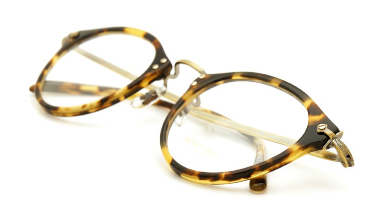 OLIVER PEOPLES(オリバーピープルズ)  メガネ+クリップオンサングラス セット OP-505 DTB Limited Edition 雅+純正BK/グレーレンズクリップオン 25