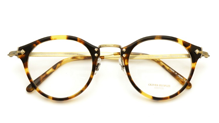 OLIVER PEOPLES(オリバーピープルズ)  メガネ+クリップオンサングラス セット OP-505 DTB Limited Edition 雅+純正BK/グレーレンズクリップオン 17