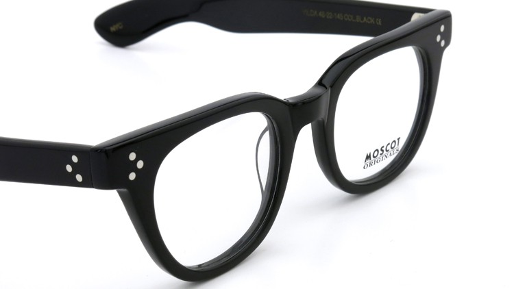 MOSCOT（モスコット） ORIGINALS メガネ VILDA Col.BLACK 48size 6