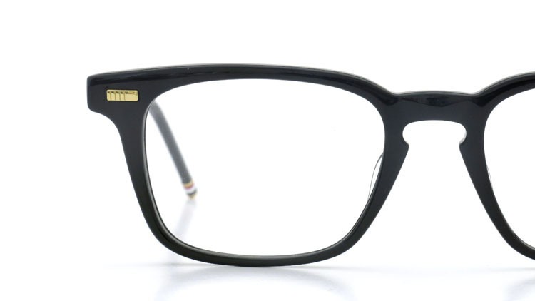 THOM BROWNE メガネ 生産終了通販 TB-402-A BLK 52size (取扱店：大宮 